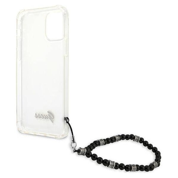 Original Case IPHONE 12 PRO MAX Guess Hardcase Black Pearl (GUHCP12LKPSBK) transparent 3666339003715