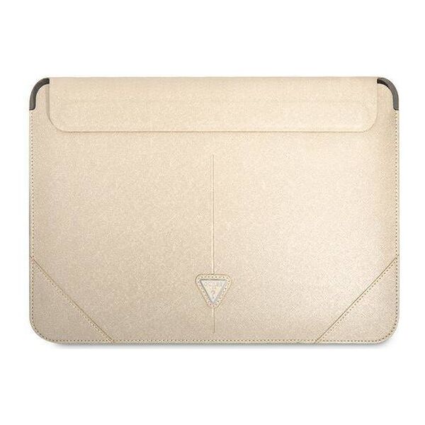 Original Case Sleeve Guess Saffiano Triangle Logo (GUCS14PSATLE) beige 3666339039929