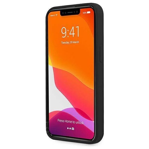 Original Case IPHONE 13 MINI BMW Hardcase Silicone Signature (BMHCP13SSILBK) black 3666339022730