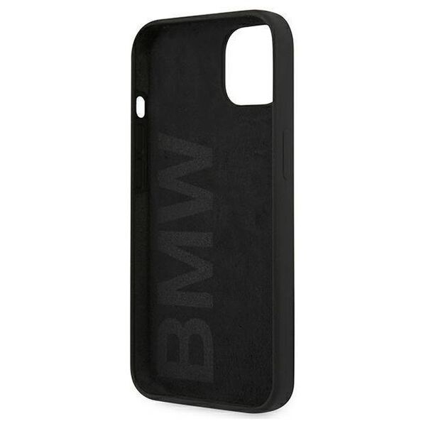 Original Case IPHONE 13 MINI BMW Hardcase Silicone Signature (BMHCP13SSILBK) black 3666339022730