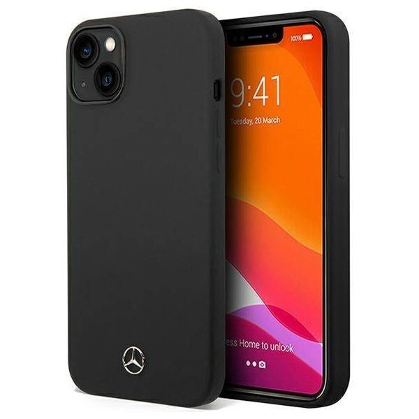 Case IPHONE 14 PLUS Mercedes Hardcase Silicone black 3666339082550