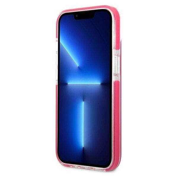 Original Case IPHONE 13 MINI Karl Lagerfeld Hardcase Choupette Head (KLHCP13STPECPI) pink 3666339048525
