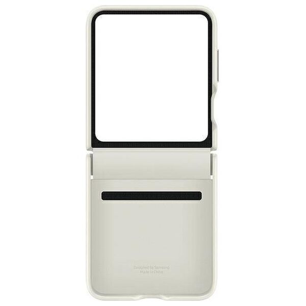 Original Case SAMSUNG GALAXY Z FLIP 5 Silicone Cover (EF-VF731PUEGWW) creamy 8806095071077