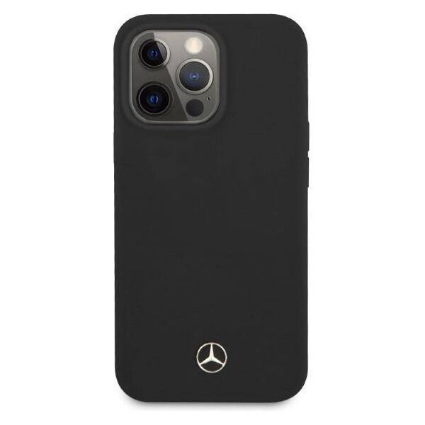 Case IPHONE 13 PRO Mercedes Hardcase Silicone MagSafe (MEHMP13LSILBK) black 3666339060428