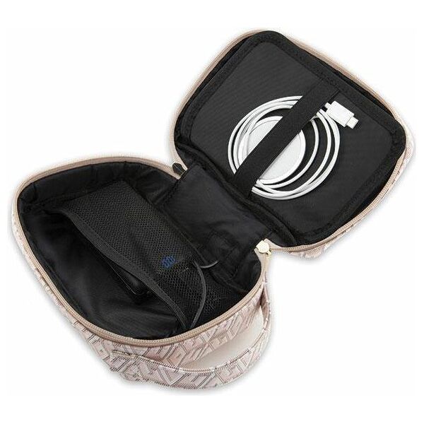 Bag Guess GCube Stripes (GUHBHGCFSEP) pink 3666339120276