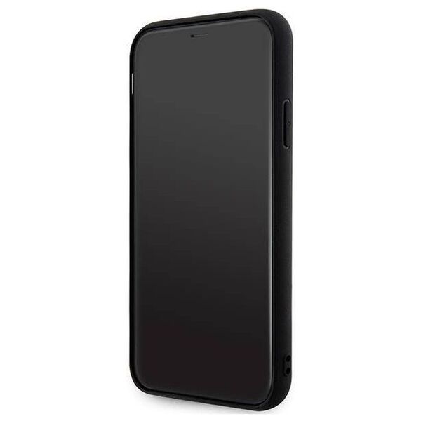 Original Case IPHONE 11 Karl Lagerfeld Hardcase 3D Monogram (KLHCN61RUPKLPK) black 3666339170011
