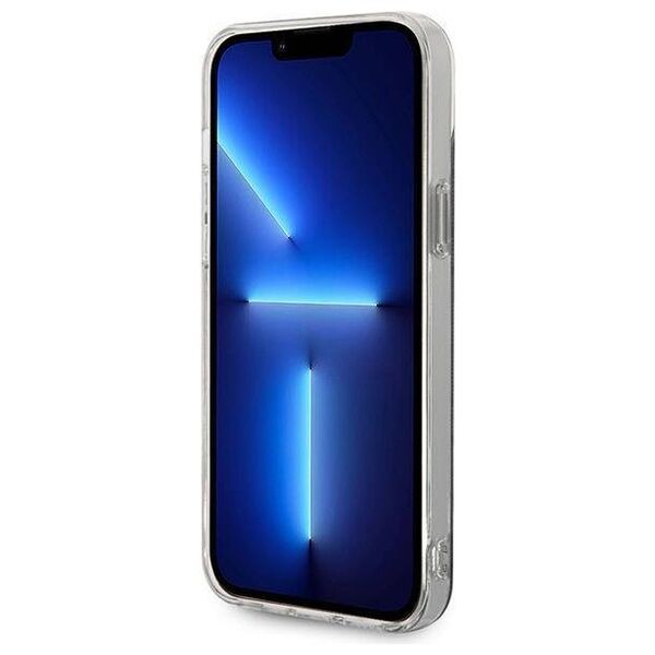 Original Case IPHONE 14 Guess Hardcase 4G Print MagSafe + Wireless Charger (GUBPN61H4EACSP) black 3666339102814