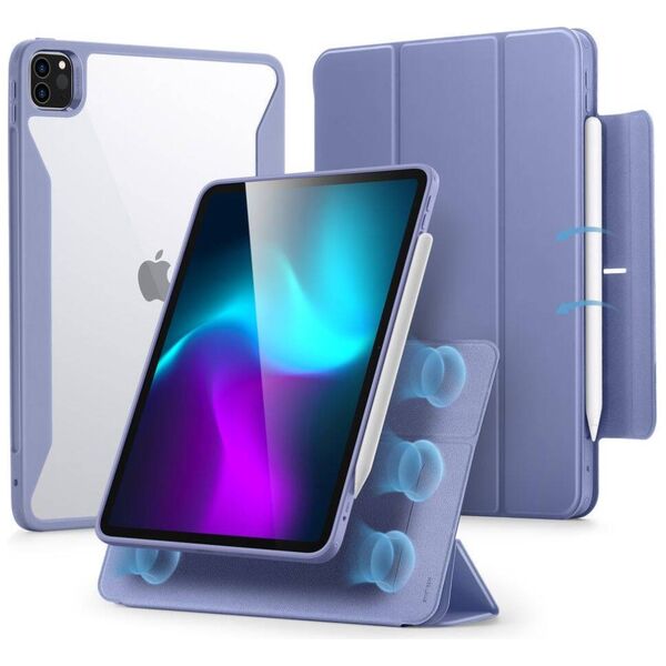 Case IPAD PRO 13.0 (7GEN) ESR Rebound Hybrid purple 4894240193747