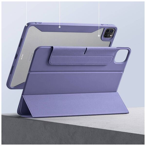Case IPAD PRO 13.0 (7GEN) ESR Rebound Hybrid purple 4894240193747