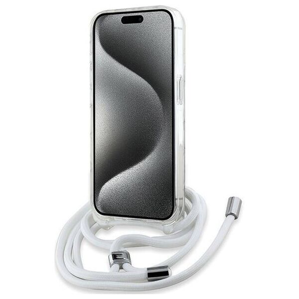 Original Case IPHONE 13 PRO MAX Karl Lagerfeld Hardcase IML Choupette Head & Cord MagSafe (KLHMP13XHCCHNT) transparent 3666339287078