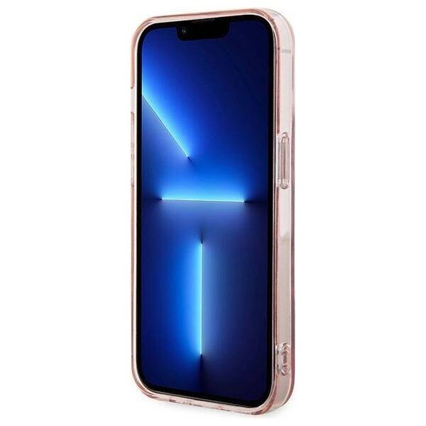 Original Case IPHONE 14 PRO Karl Lagerfeld Hardcase IML Choupette MagSafe (KLHMP14LHFCCNOP) pink 3666339162498