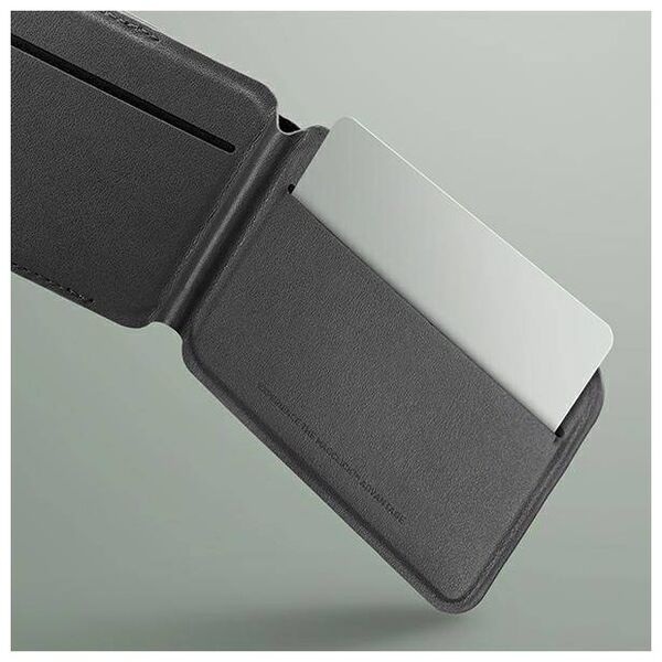 MagSafe Card Wallet IPHONE Z MAGSAFE UNIQ Magnetic RFID Wallet and Phone Stand yellow & gray 8886463688427