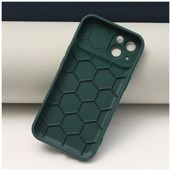 Honeycomb - Xiaomi Redmi Note 12 Pro 5G  kameravédős zöld  tok 5900495268426