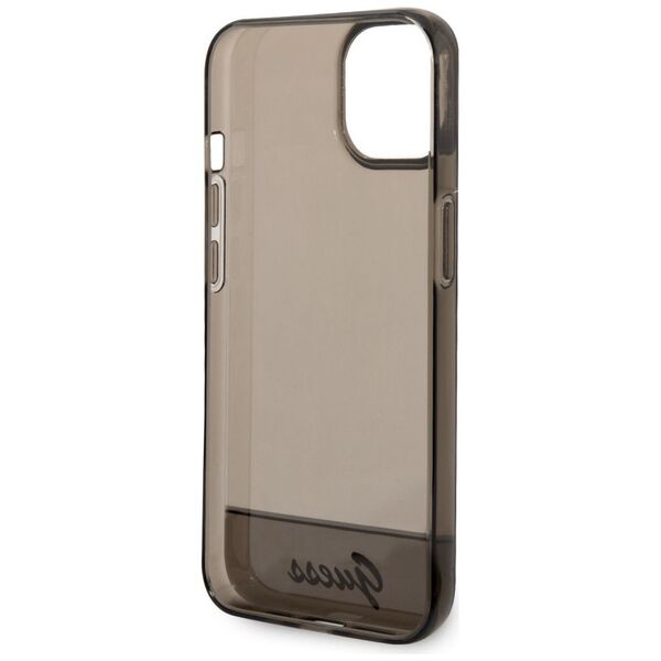 Guess Apple iPhone 14 Plus (6.7) PC/TPU Camera Outline Translucent hátlapvédő tok fekete (GUHCP14MHGCOK) 3666339088231