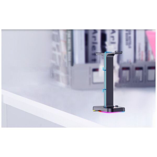 Havit TH650 Headphone stand RGB 6939119033231