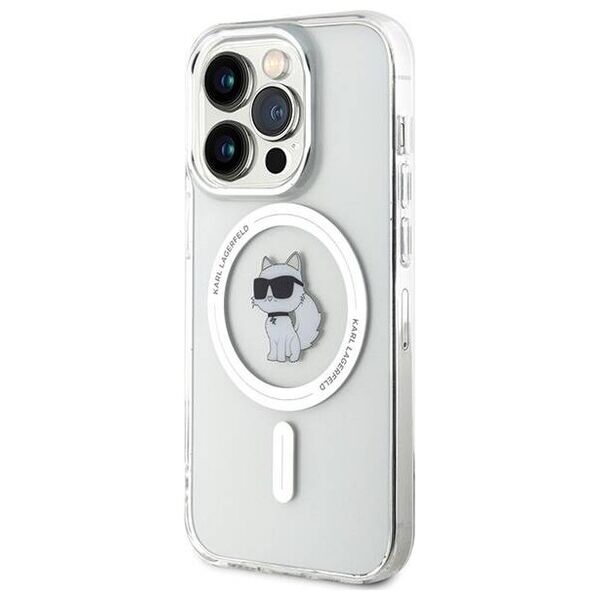 Original Case IPHONE 13 PRO MAX Karl Lagerfeld Hardcase IML Choupette MagSafe (KLHMP13XHFCCNOT) transparent 3666339162344