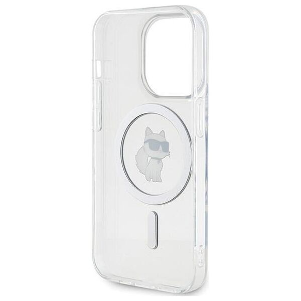 Original Case IPHONE 14 PRO Karl Lagerfeld Hardcase IML Choupette MagSafe (KLHMP14LHFCCNOT) transparent 3666339162375