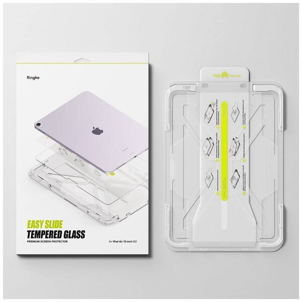 Tempered Glass IPAD AIR 13.0 2024 Ringke Easy Slide (Clear) 8809961786310