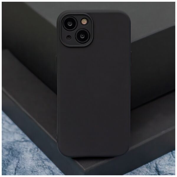 Silicon case for iPhone 16 Pro Max 6,9&quot; black 5907457780224