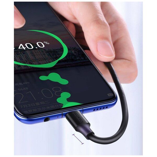 UGREEN micro USB Cable QC 3.0 2.4A 1.5m (Black) 6957303861378
