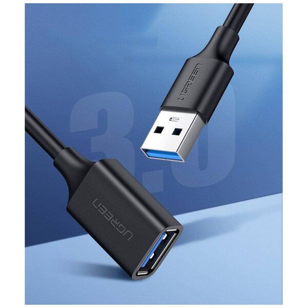 UGREEN USB 3.0 extended cable 1.5 m (black) 6957303831265