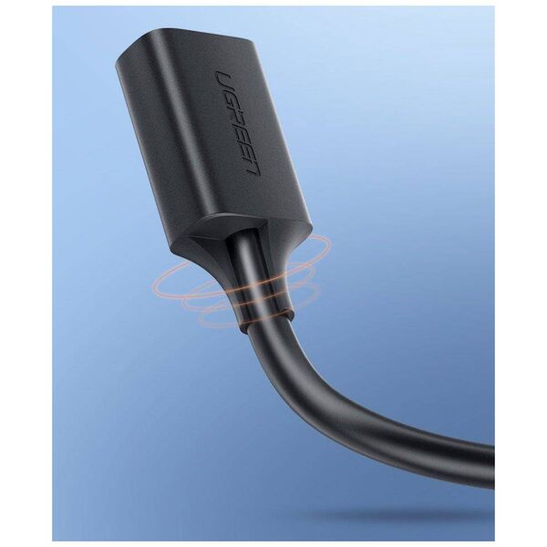UGREEN USB 3.0 extended cable 1.5 m (black) 6957303831265