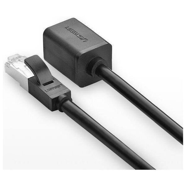 UGREEN Cat 6 FTP Ethernet RJ45 Extension Male/Female PatchCords with Shielding 3m (black) 6957303882823