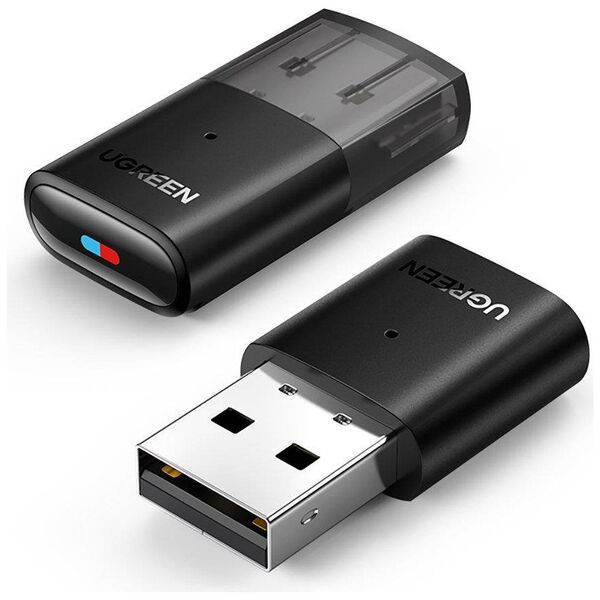 UGREEN Bluetooth 5.0 USB adapter for PC / PS / Switch (black) 6957303819287