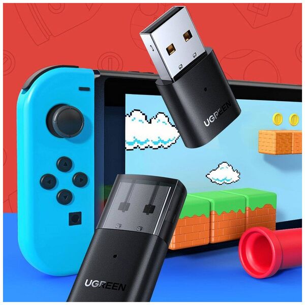 UGREEN Bluetooth 5.0 USB adapter for PC / PS / Switch (black) 6957303819287