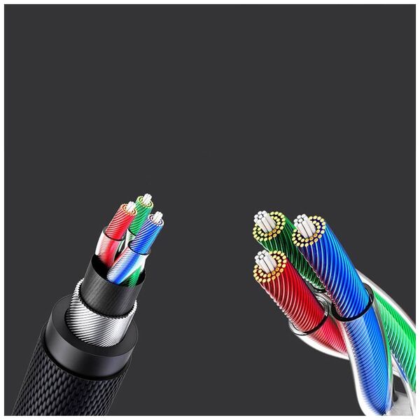 UGREEN AV183 Mini jack cable 3.5mm, AUX, 3m (black) 6957303827855