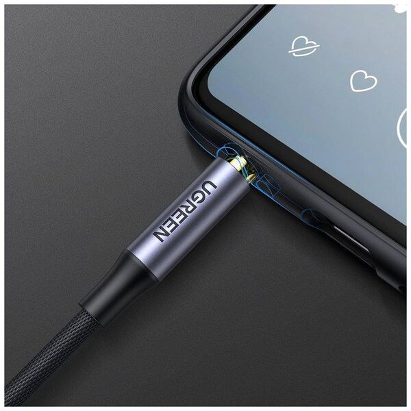 UGREEN AV183 Mini jack cable 3.5mm, AUX, 3m (black) 6957303827855