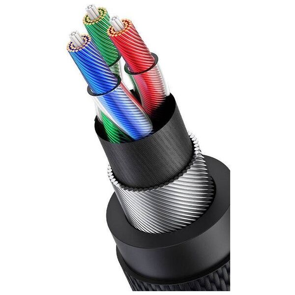 UGREEN AV183 Mini jack cable 3.5mm, AUX, 3m (black) 6957303827855