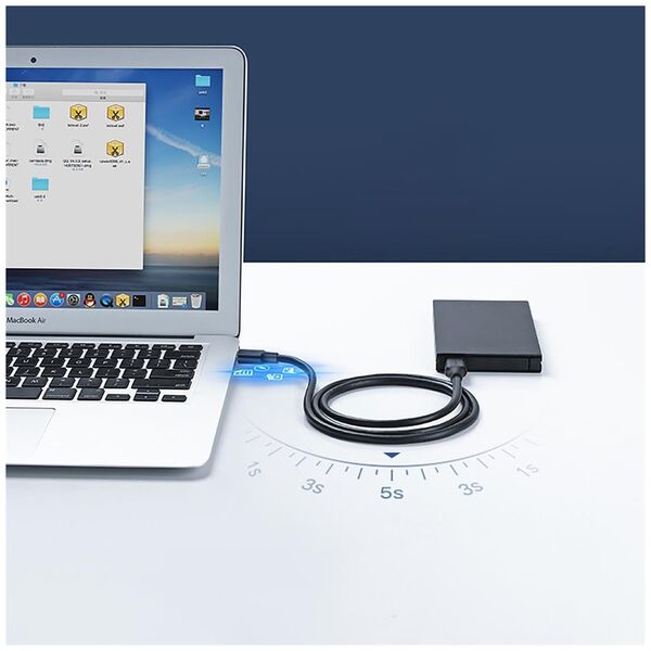 UGREEN USB 3.0 A-A Cable 3m (black) 6957303895762