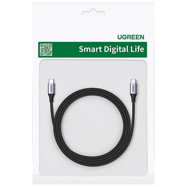 USB-C to USB-C UGREEN USB4 Cable, 240W, 2m (Black) 6957303894406