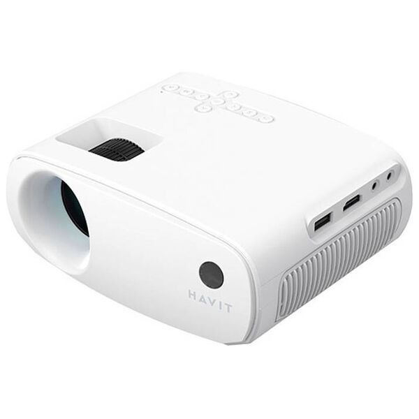 Wireless projector HAVIT PJ207 PRO (white) 6939119046125
