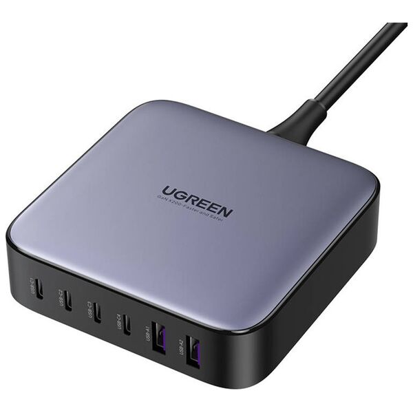 UGREEN, Desktop charger, 2xUSB-A, 4xUSB-C, GaN, 200W 6941876221448