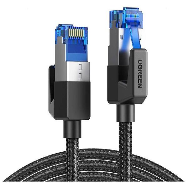 UGREEN NW153 Cat 8 F/FTP Braid Ethernet RJ45 Cable 1.5m (black) 6957303884308