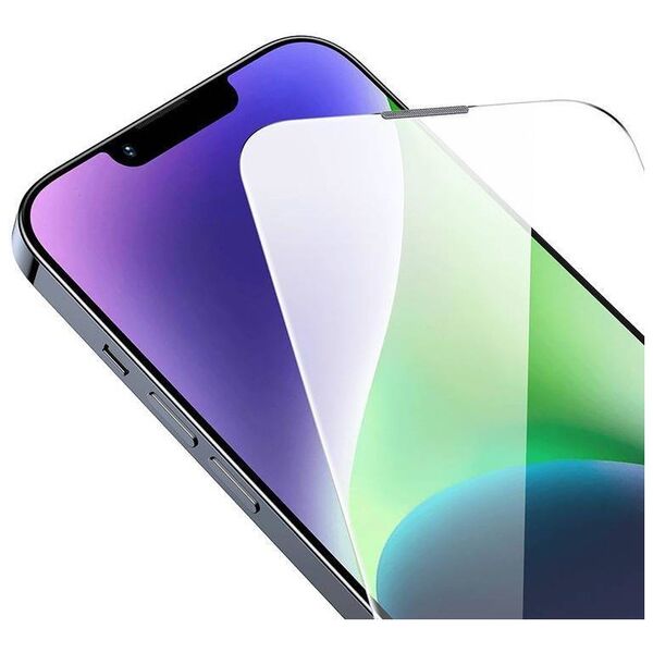 Tempered Glass IPHONE 13 PRO MAX / 14 PLUS Baseus Corning HD 0.4mm + cleaning kit 6932172626273