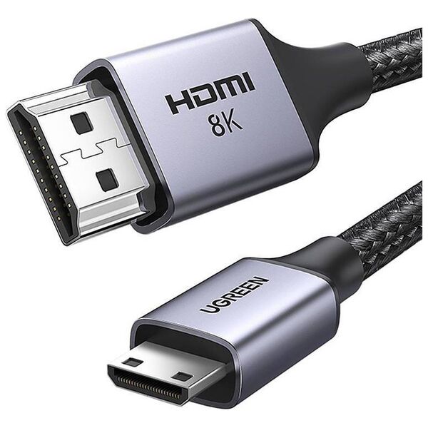 Mini HDMI - HDMI Cable 8K UGREEN HD163 1m 6941876215140