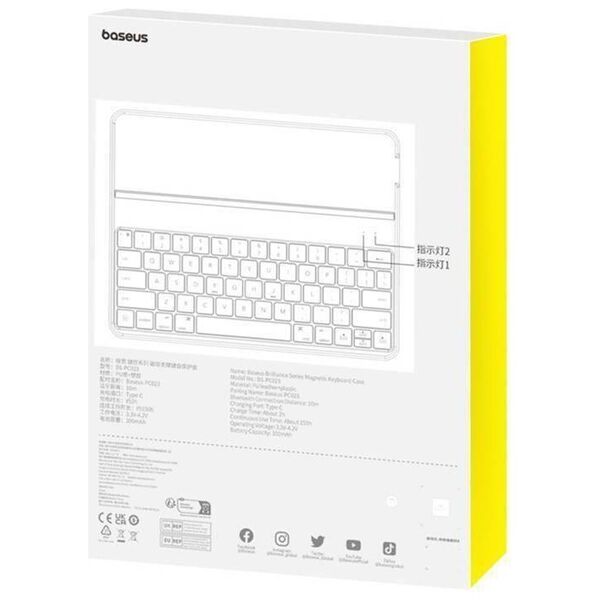 Case APPLE IPAD PRO 12.9 (5gen) Baseus Brilliance black 6932172635497