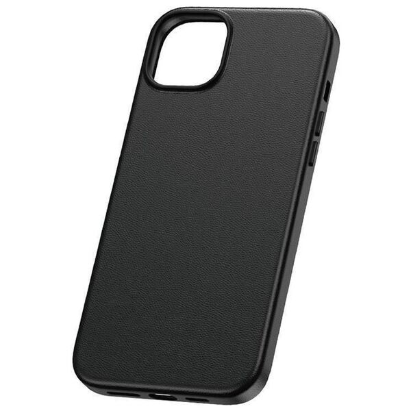 Case APPLE IPHONE 15 PRO Baseus Fauxther Series black 6932172641177