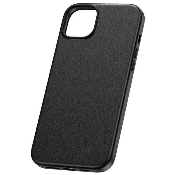 Case APPLE IPHONE 15 PLUS Baseus Fauxther Series black 6932172641153