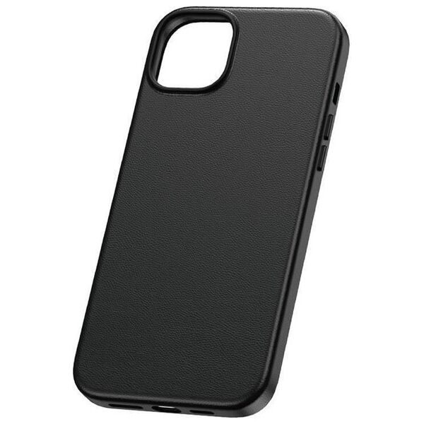 Case APPLE IPHONE 15 PRO MAX Baseus Fauxther Series black 6932172641191
