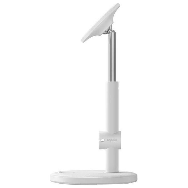 Magnetic Desktop Phone Stand Baseus MagPro (white) 6932172646394