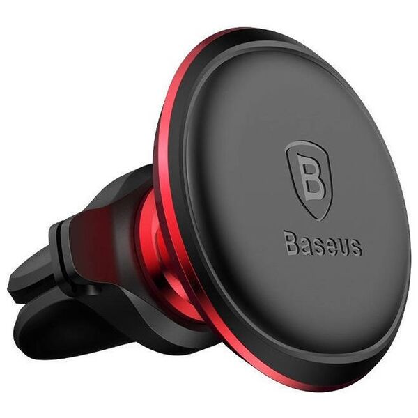 Car Mount Holder Baseus Magnetic Air Vent Red OS 6932172648770