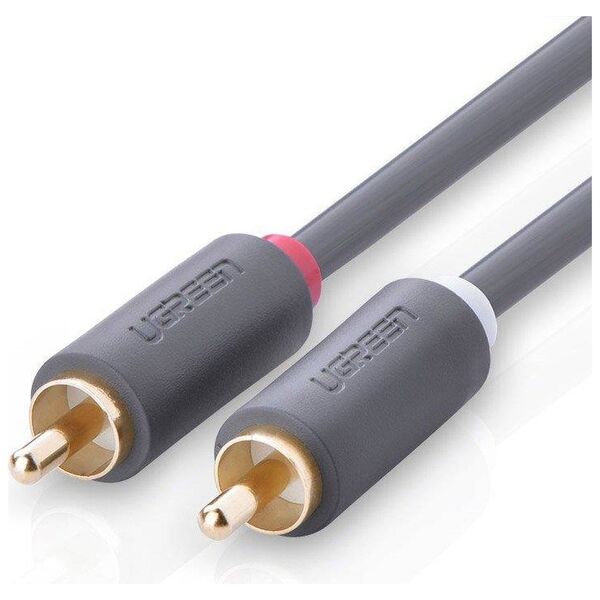 UGREEN 2RCA (Cinch) to 2RCA (Cinch) Cable 5m (black) 6957303815203