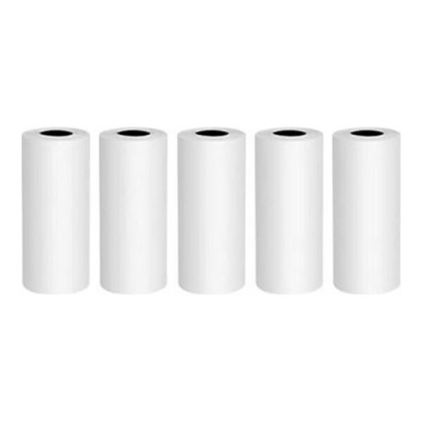 Set of paper rolls for mini thermal printer cat HURC9 - 5 pcs.