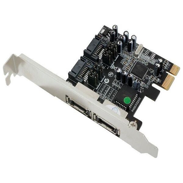 κάρτα για τον υπολογιστή eSATA and  SATA PCIe Adapter Card No brand  -17476 έως 12 άτοκες Δόσεις