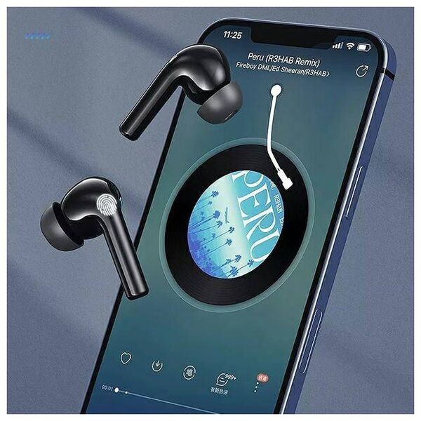 Bluetooth 5.3 Headphones + AWEI Docking Station (T1Pro) black 6954284002202