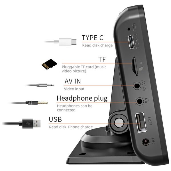 Portable CarPlay / Android Auto display No brand X300L, For car - 13314 έως 12 άτοκες Δόσεις